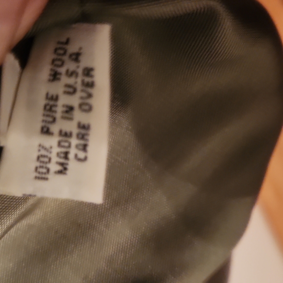 VINTAGE LINDA RICHARDS WOOL VEST - Picture 10 of 12